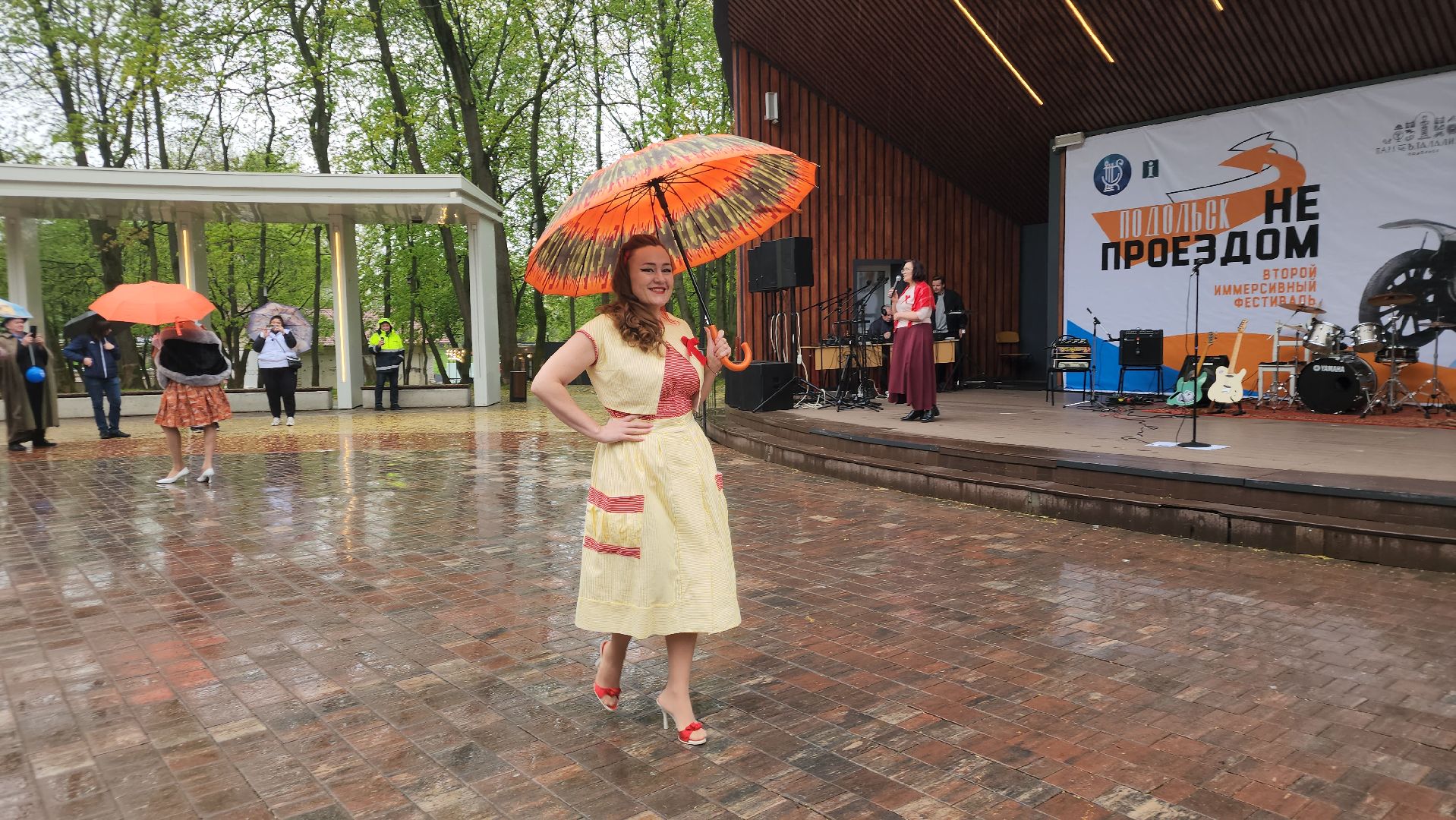 подольск, показ мод, Ретро-дефиле,