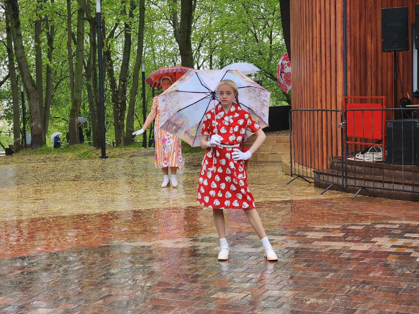 подольск, показ мод, Ретро-дефиле,