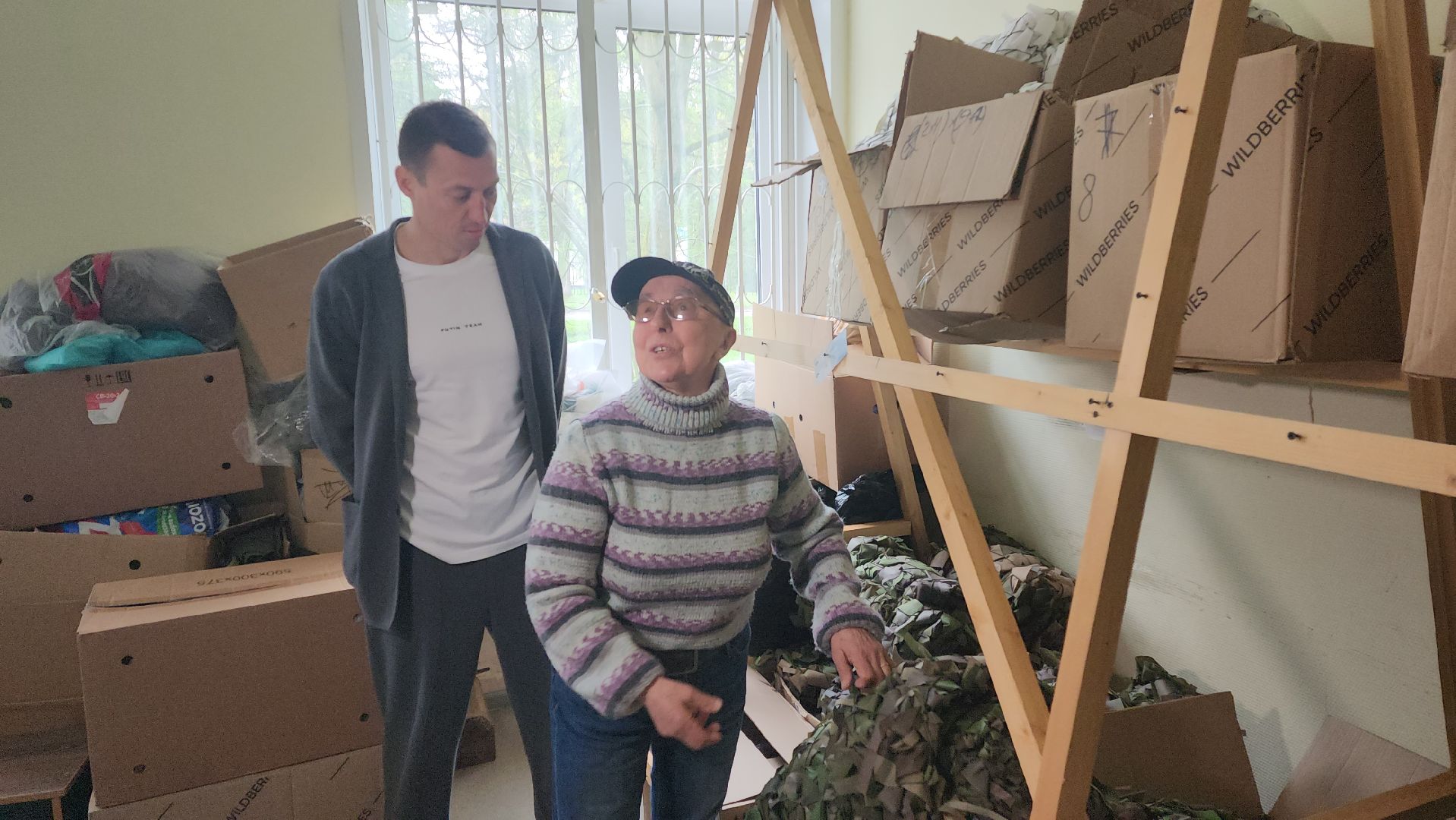 красноармейск, городской округ пушкинский, волонтры СВО, маскировочные сети,