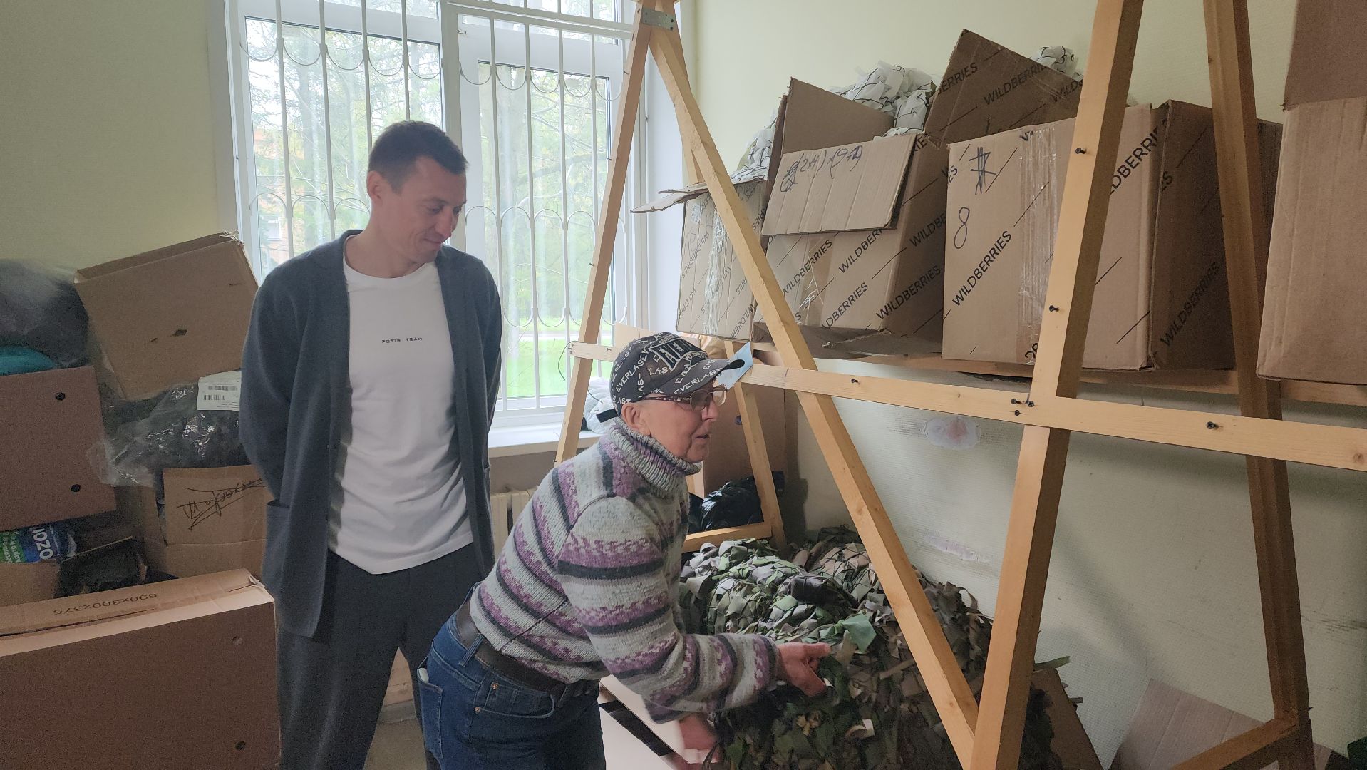 красноармейск, городской округ пушкинский, волонтры СВО, маскировочные сети,