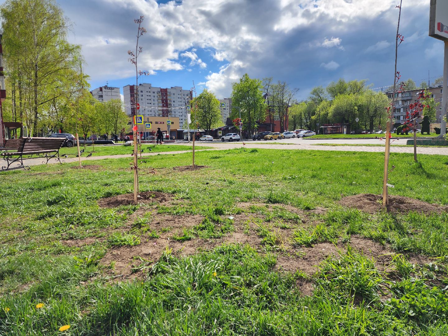 раменское, благоустройство, аллея приборостроителей,