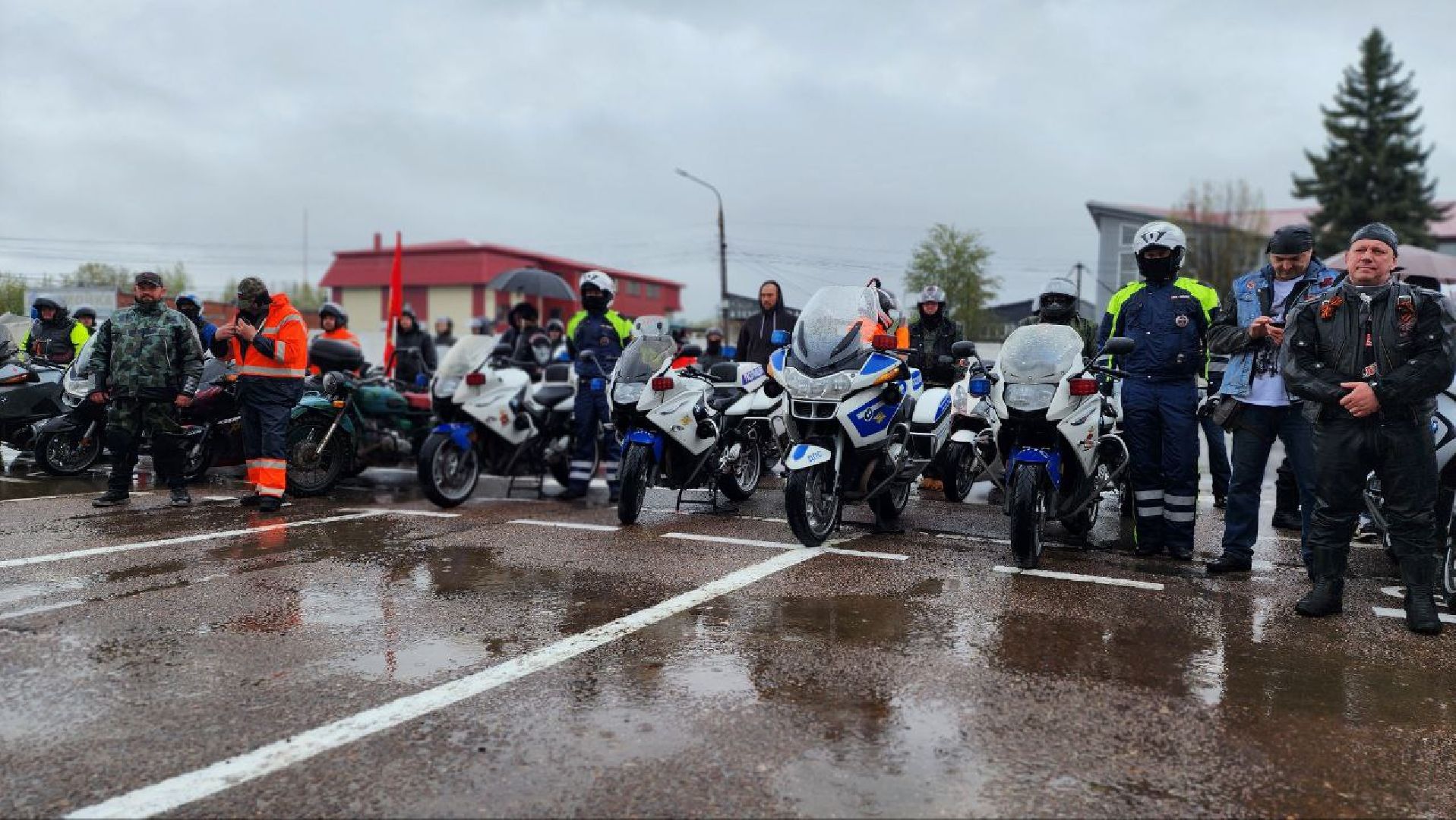 Дмитров, Клуб Ночные волки, Открытие мотосезона, ГАИ,Перемиловская высота,