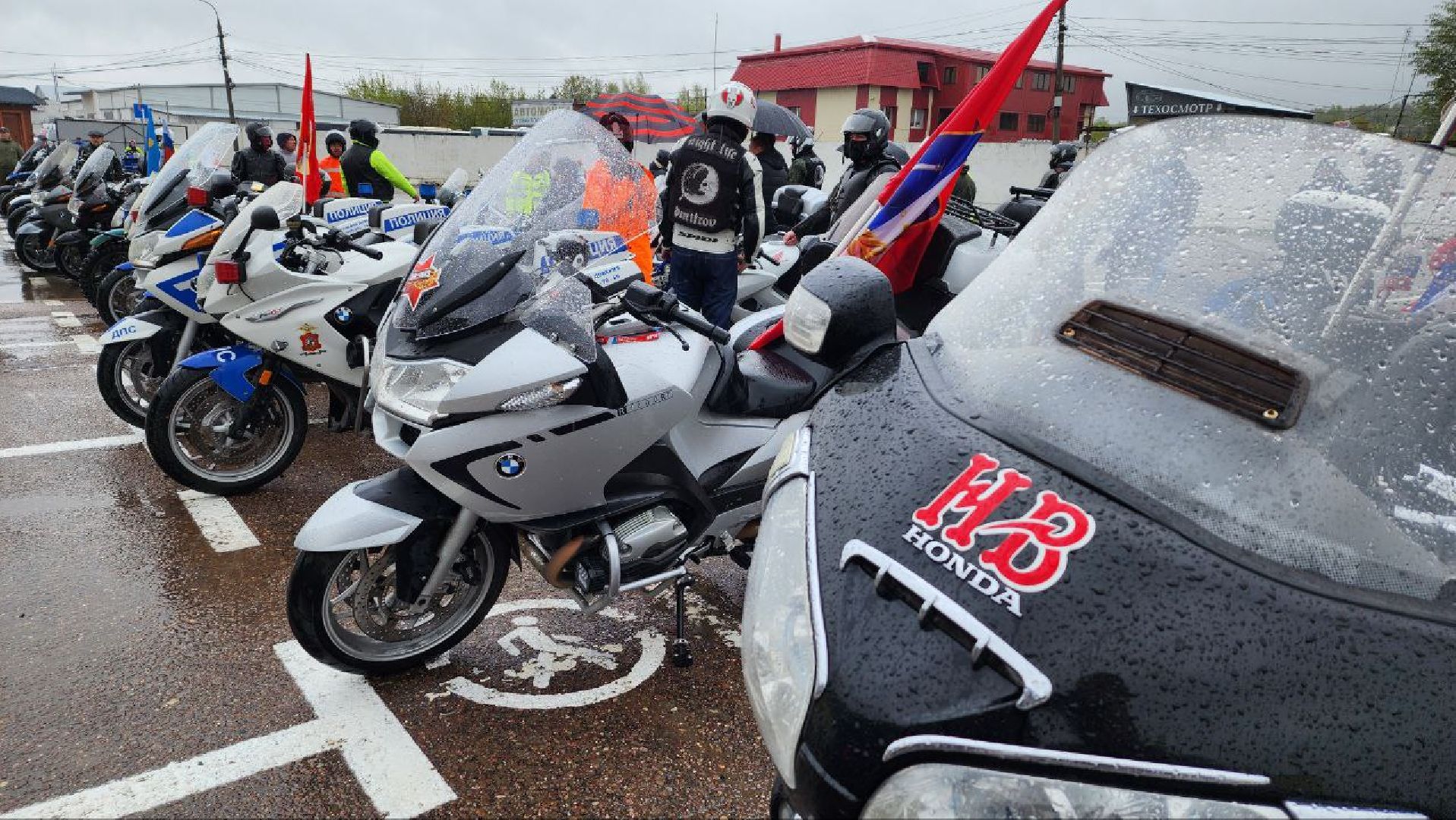 Дмитров, Клуб Ночные волки, Открытие мотосезона, ГАИ,Перемиловская высота,