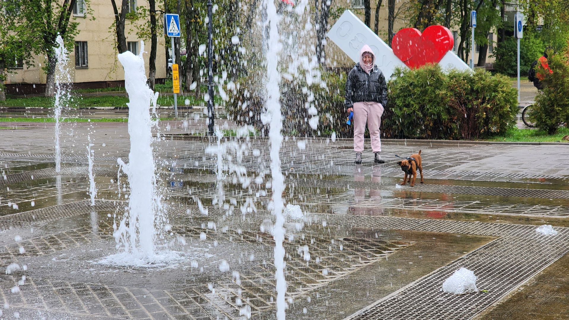 щёлково, фонтан, сезон фонтанов,