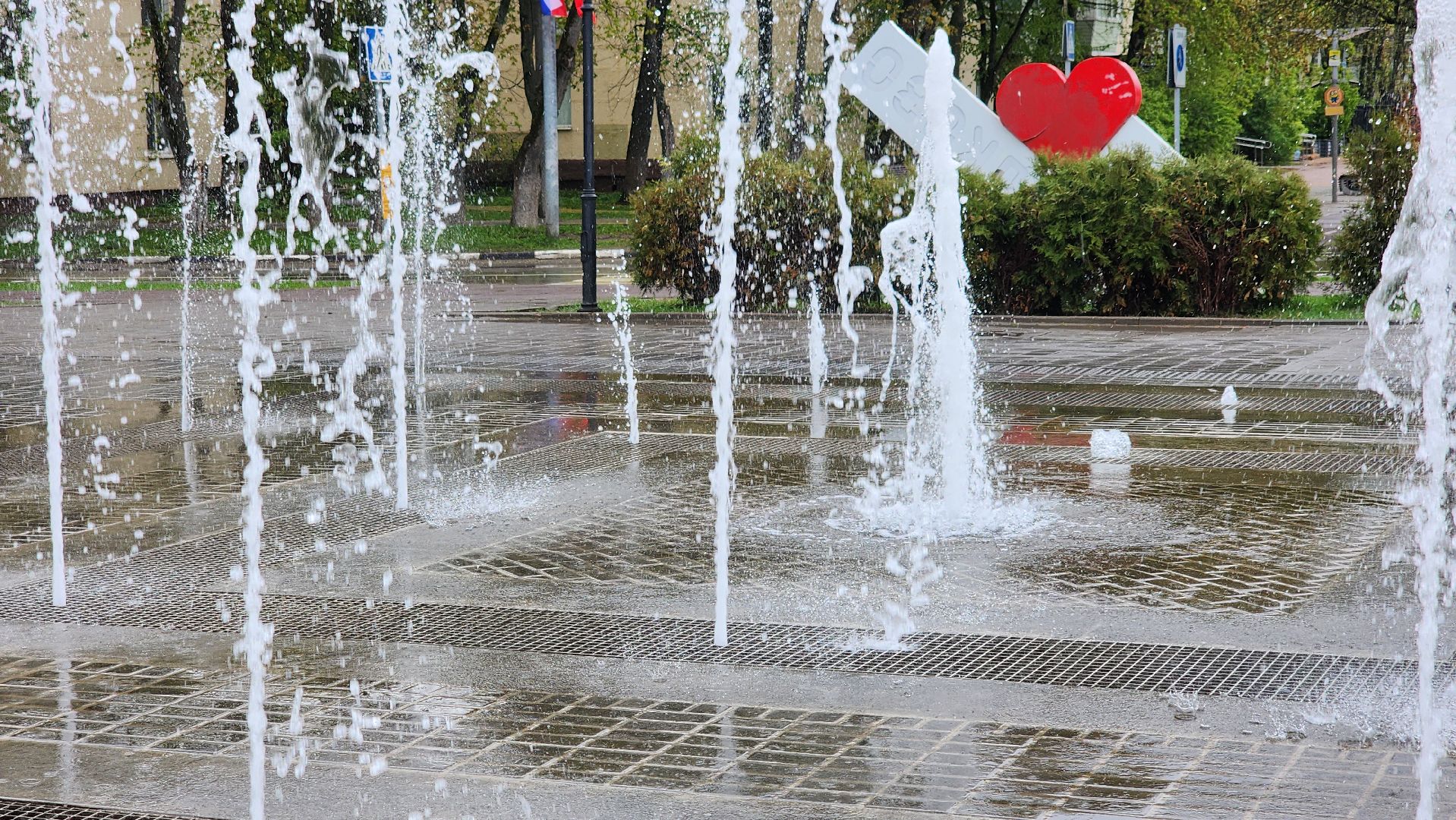 щёлково, фонтан, сезон фонтанов,