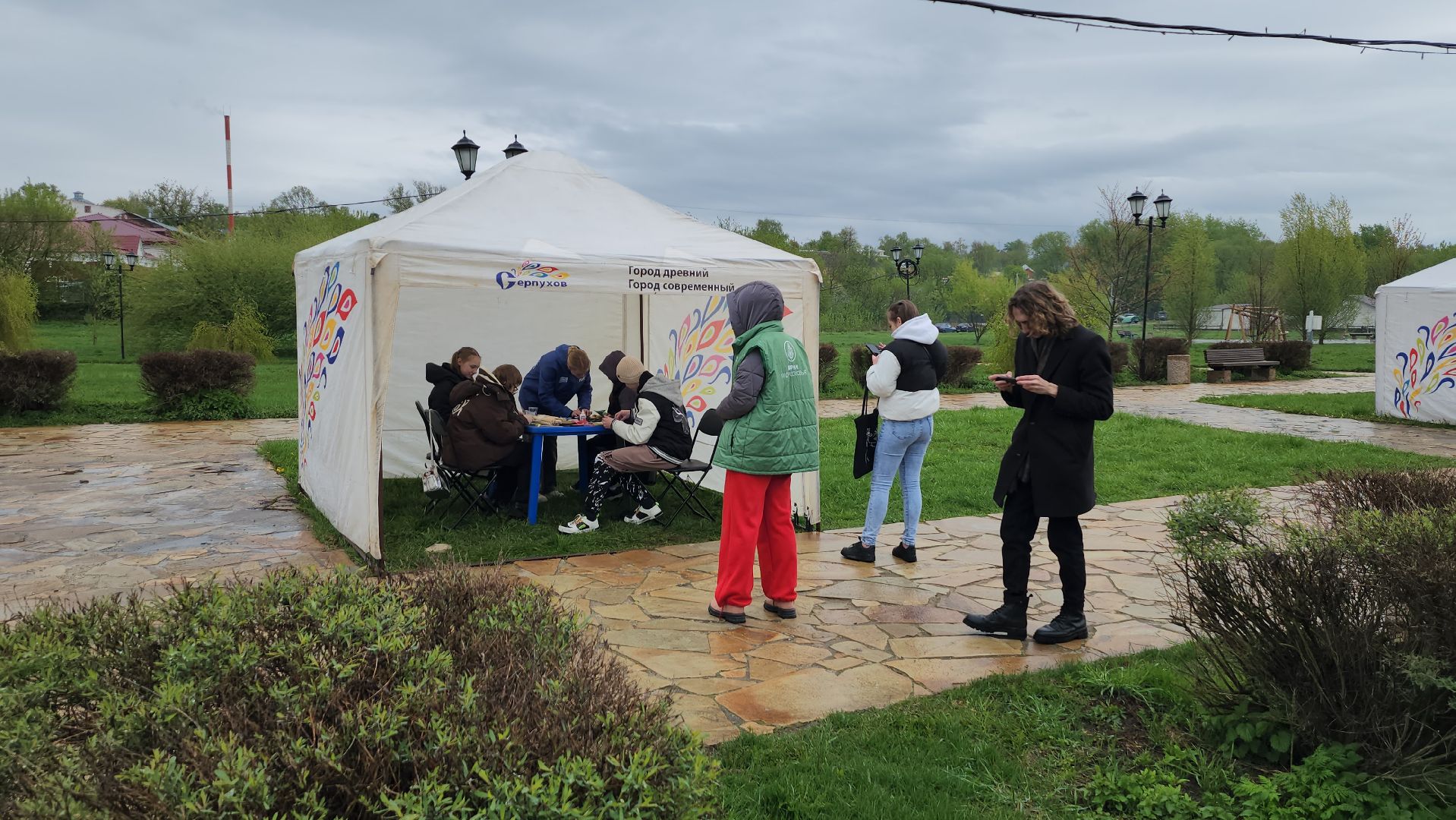 серпухов, принарский парк, открытие паркового сезона в серпухове, мастер класс, молодая гвардия, скандинавский циклон,