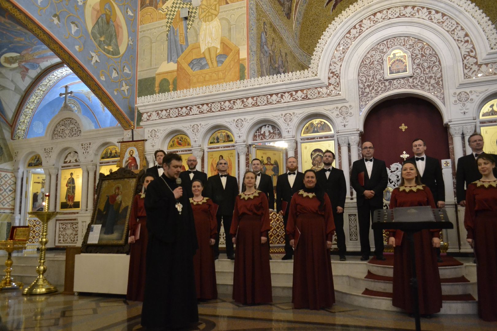 Балашиха, пасхальный фестиваль, патриарший хор храма Христа Спасителя, православие, Главный храм Росгвардии