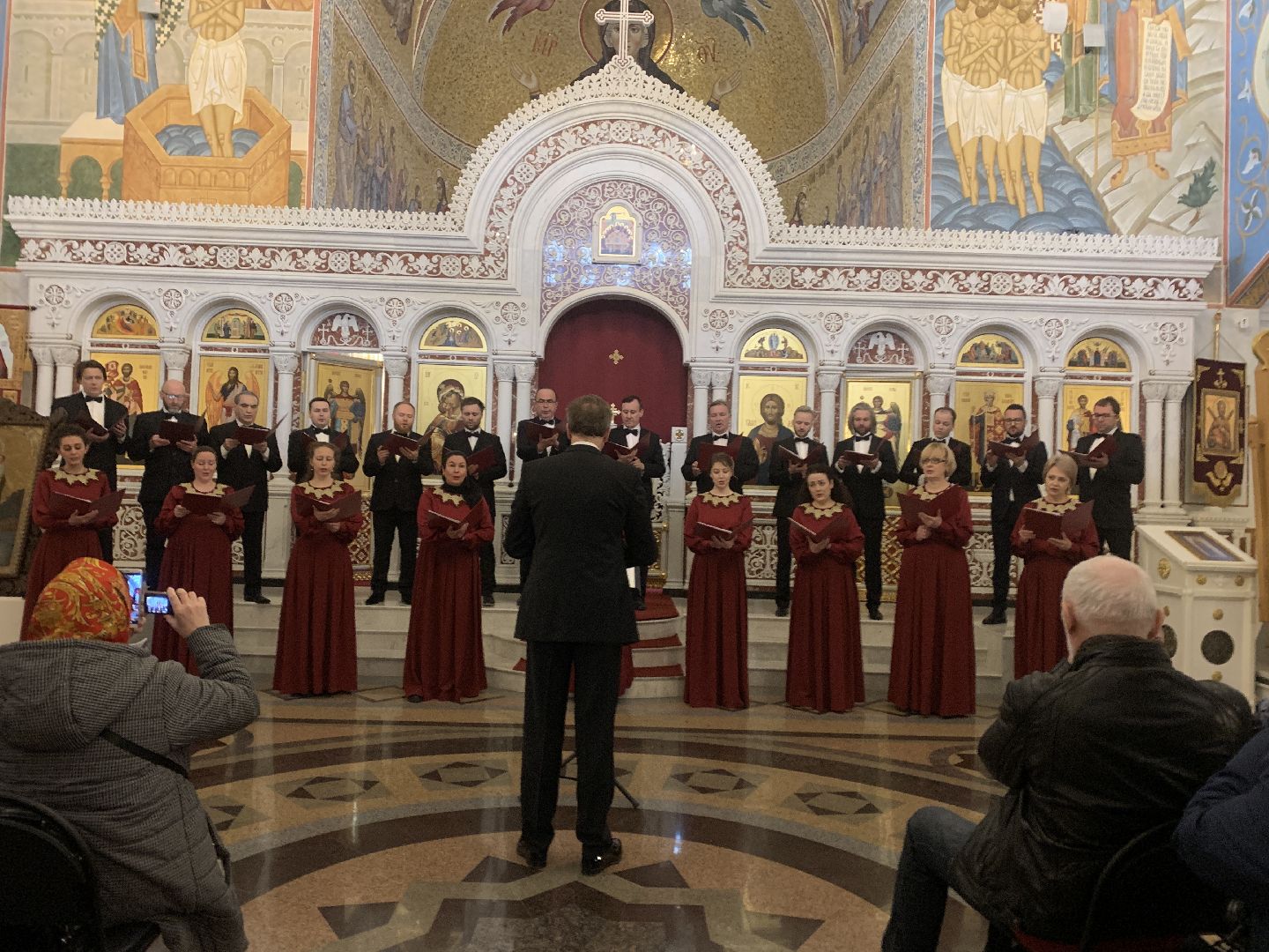 Балашиха, пасхальный фестиваль, патриарший хор храма Христа Спасителя, православие, Главный храм Росгвардии