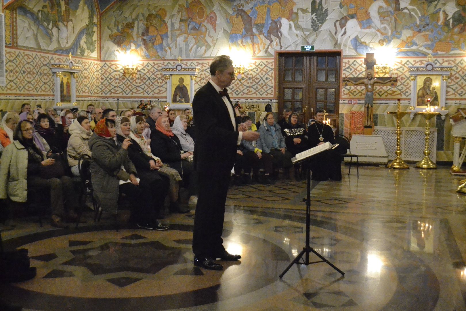 Балашиха, пасхальный фестиваль, патриарший хор храма Христа Спасителя, православие, Главный храм Росгвардии