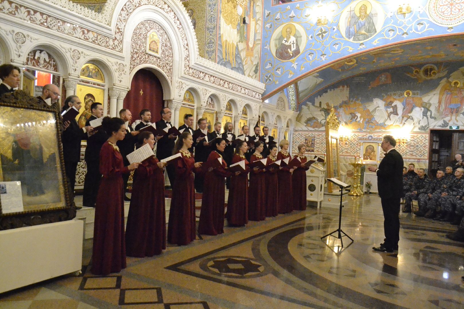 Балашиха, пасхальный фестиваль, патриарший хор храма Христа Спасителя, православие, Главный храм Росгвардии