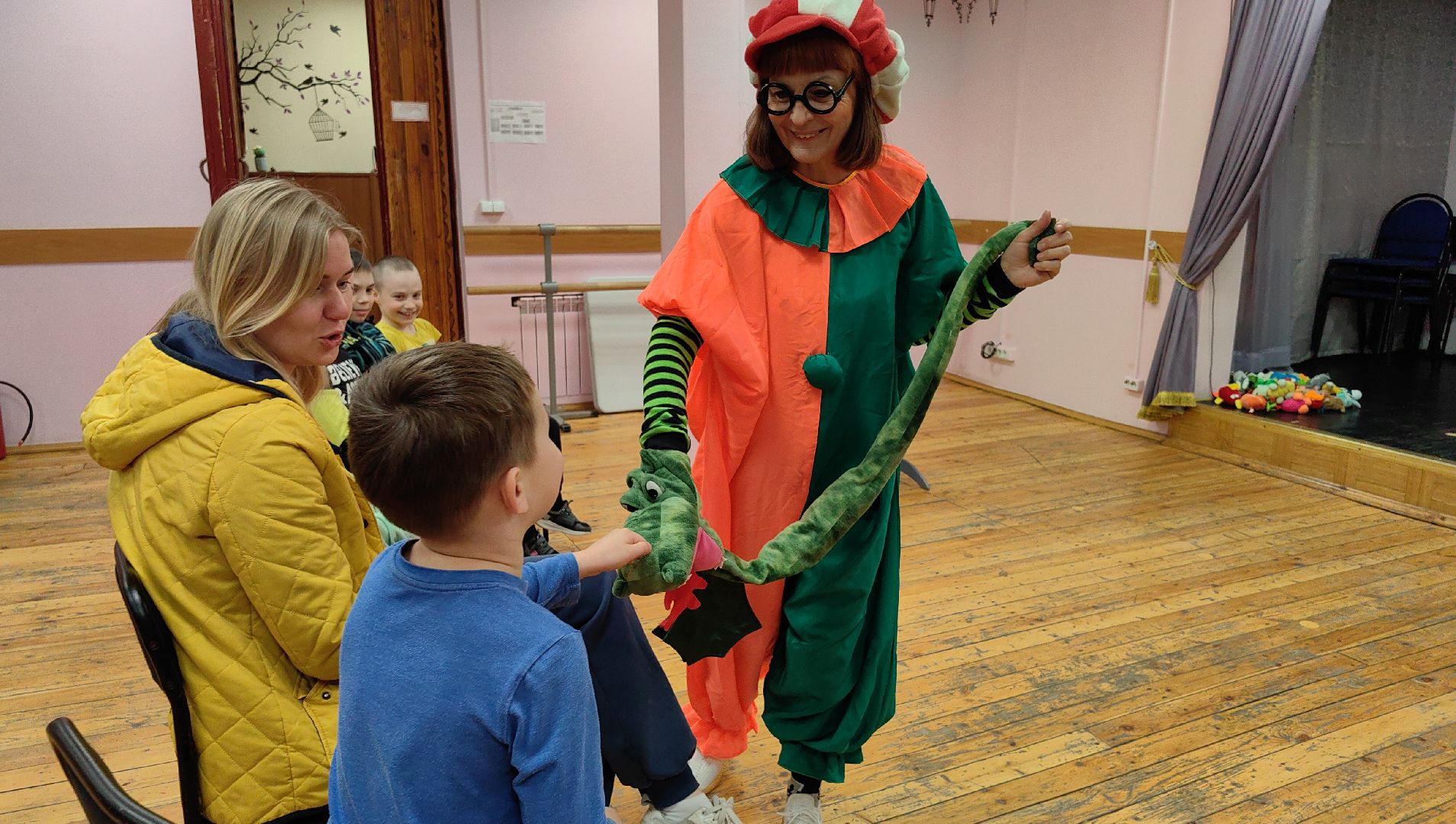 клоун, игры, весна, природа, дк,