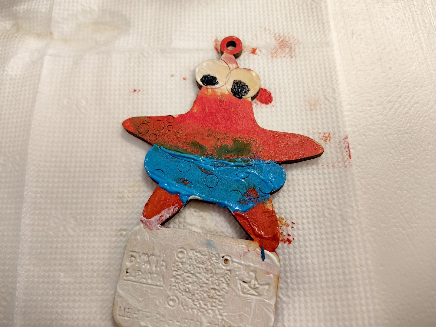 мастер-класс, акриловые краски, брелок,  роспись, парк,