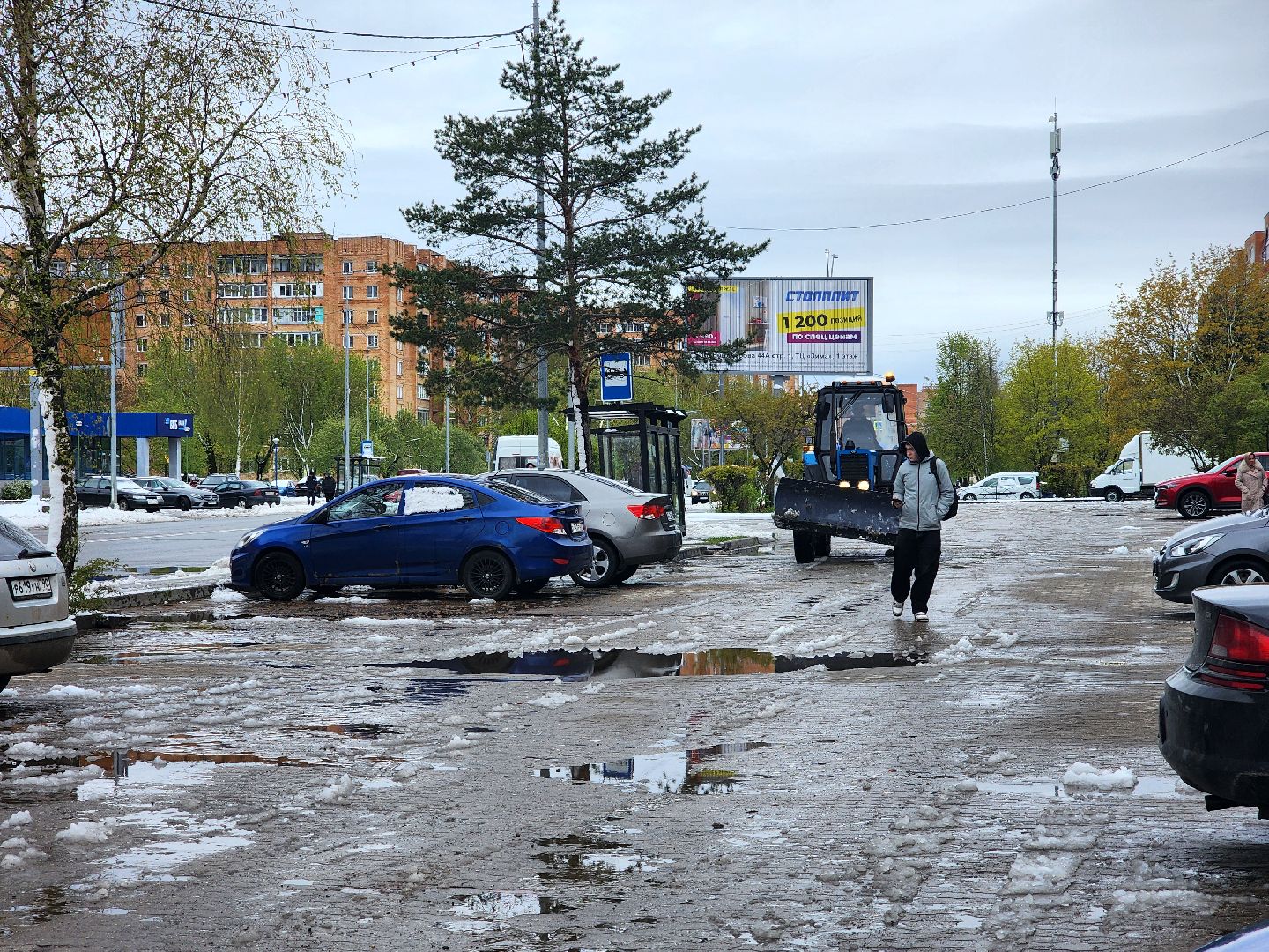 дубна, снегопад, уборка, жкх, дворники,