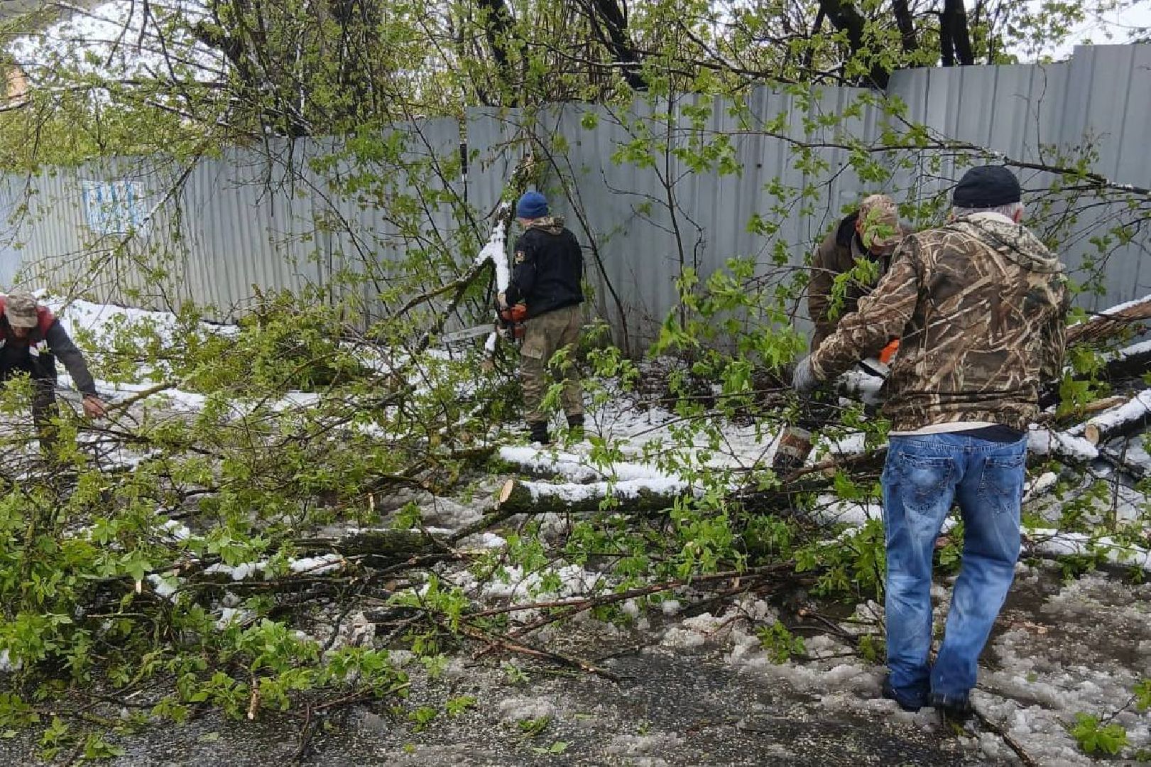 клин, общество, чп, снег в мае, жкх,