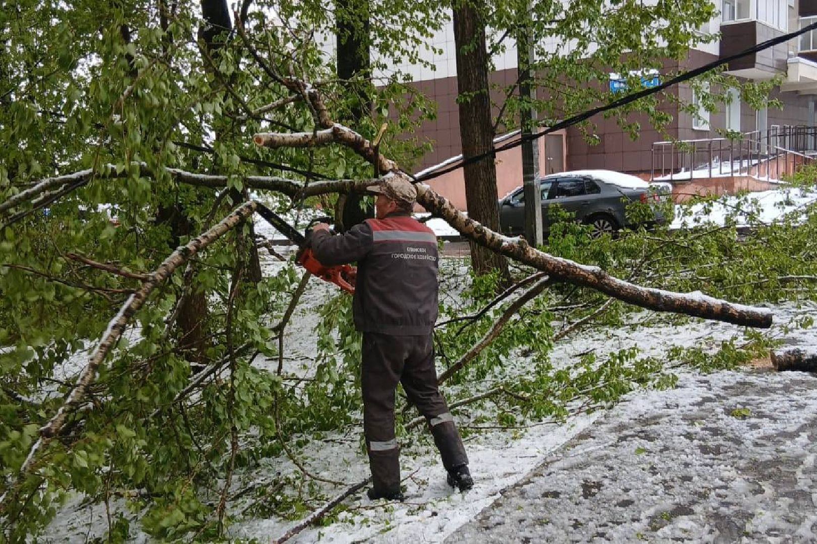 клин, общество, чп, снег в мае, жкх,