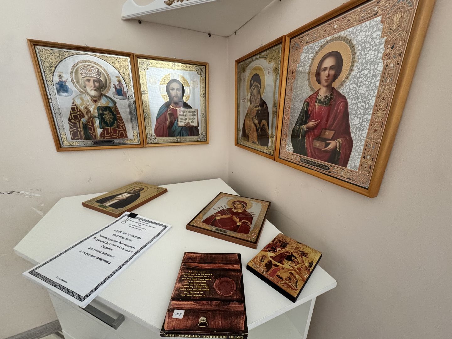 шаховская, молельная комната, больница,