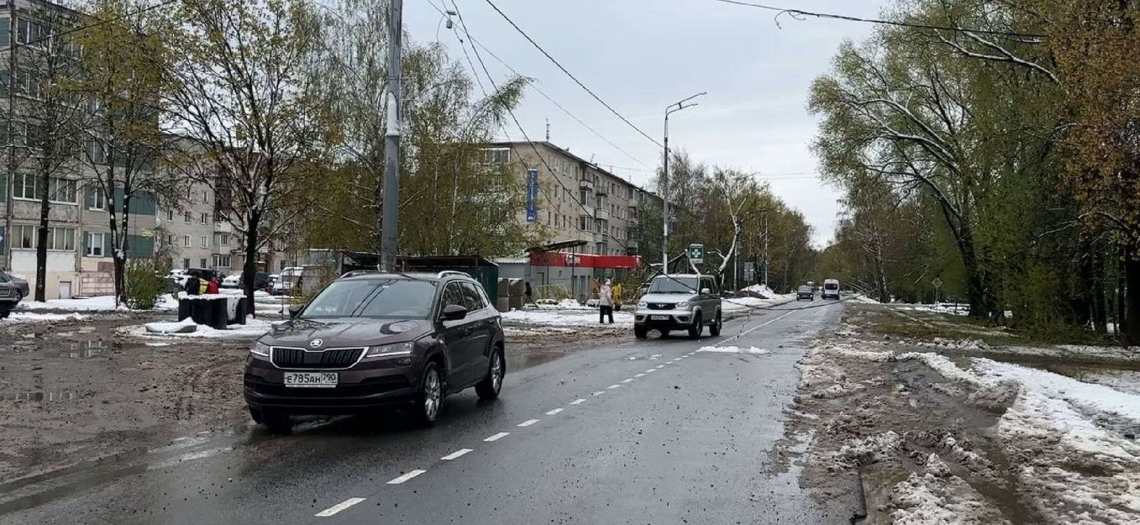 Жкх, Хотьково, Упавшие деревья, Сергиево-Посадский городской округ ,