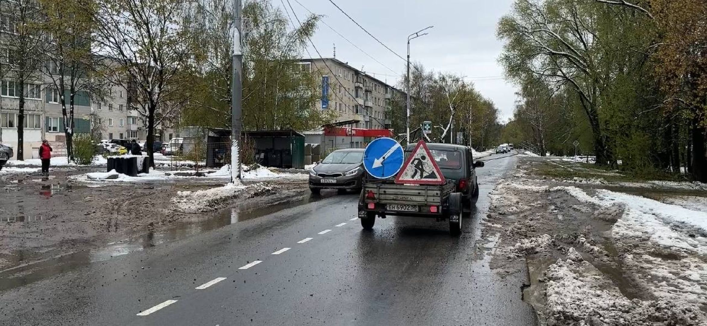 Жкх, Хотьково, Упавшие деревья, Сергиево-Посадский городской округ ,