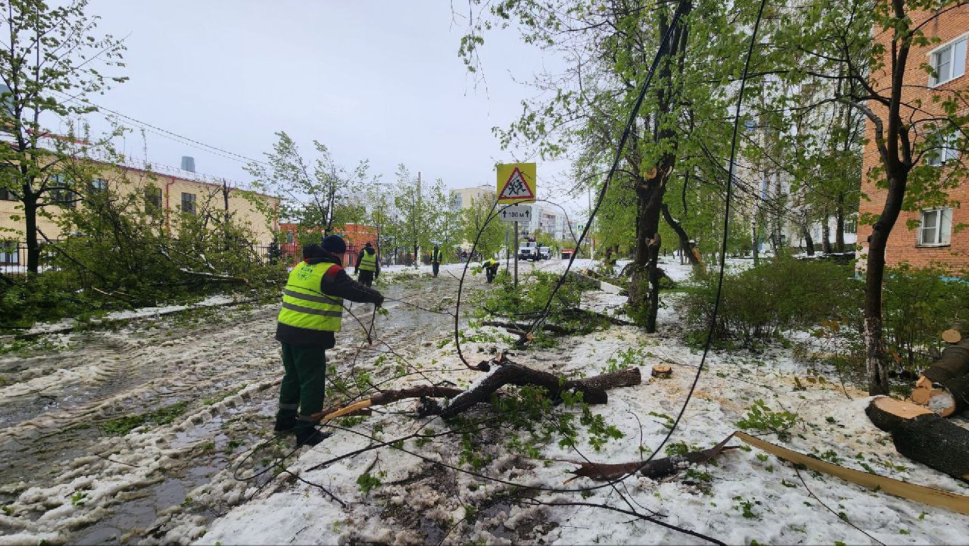 Дмитров, ЧП, Скандинавский циклон, Россети,