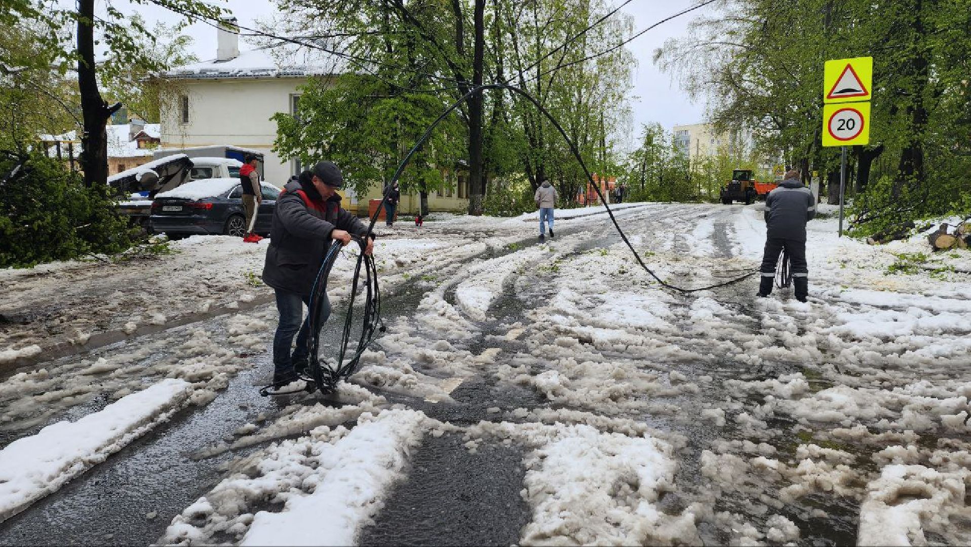 Дмитров, ЧП, Скандинавский циклон, Россети,