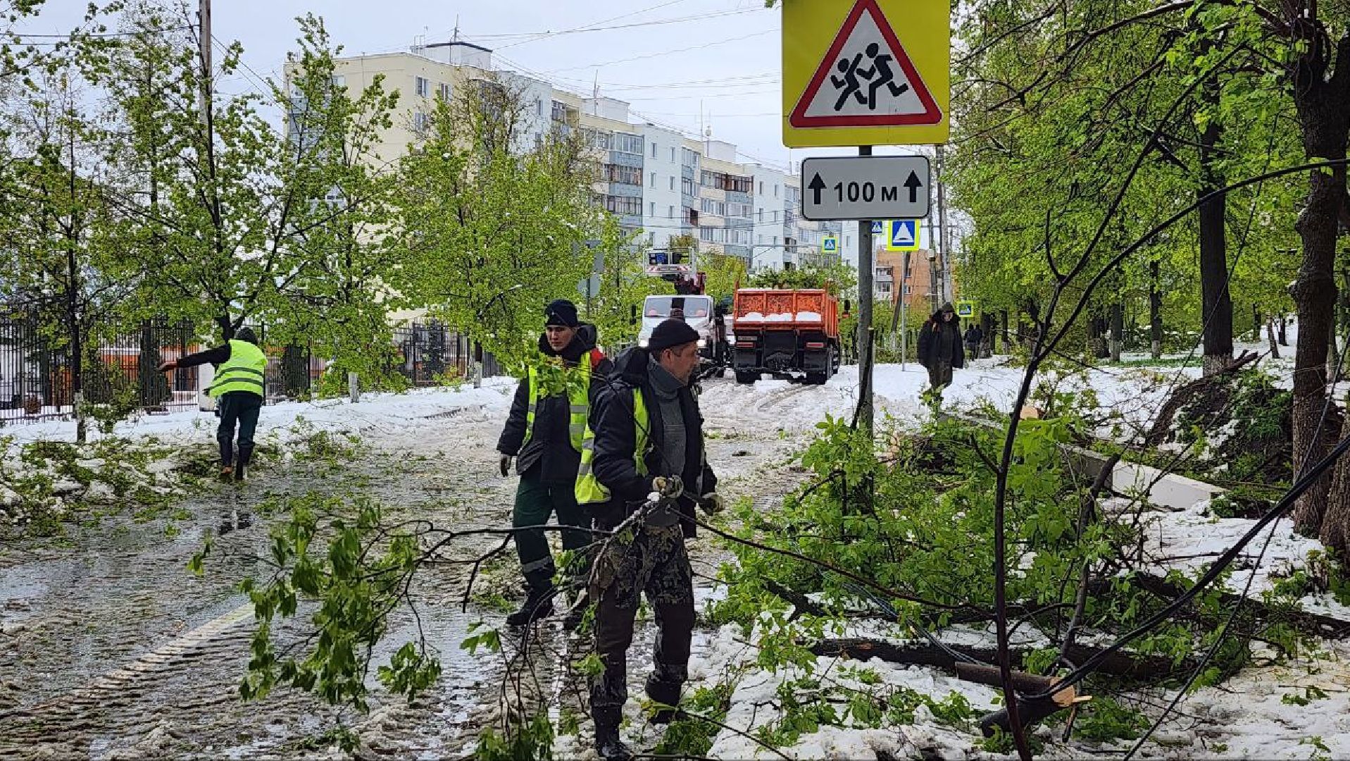 Дмитров, ЧП, Скандинавский циклон, Россети,