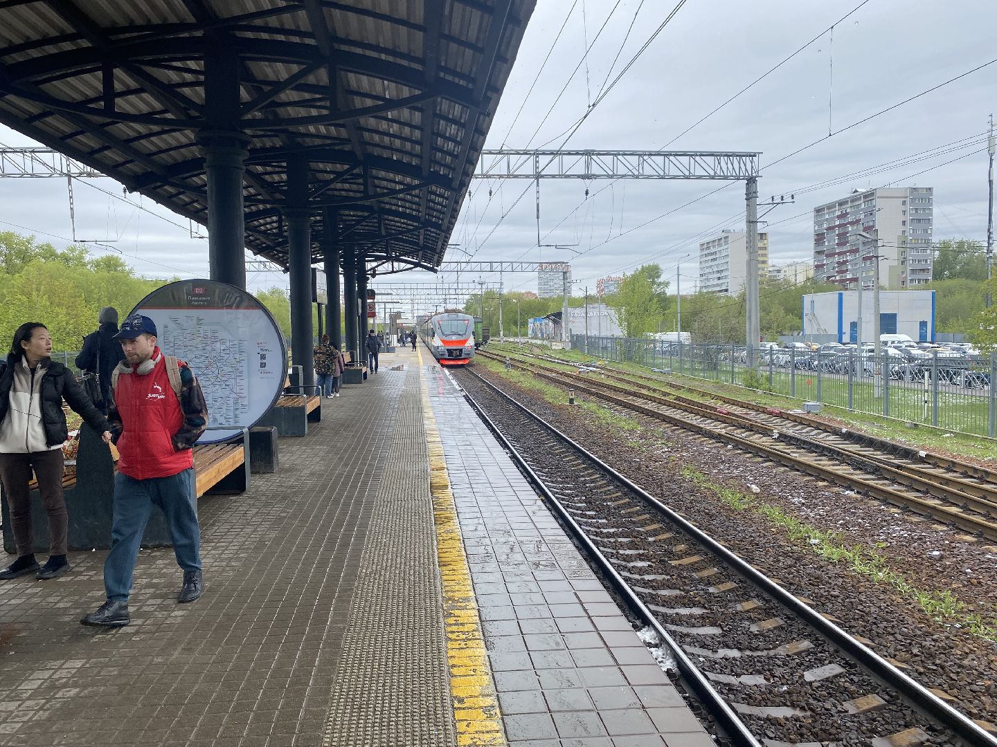 Снегопад , Сбой расписания работы поездов ,