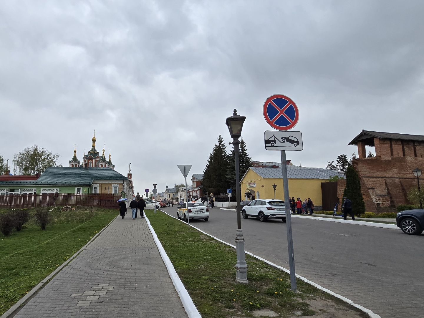 Коломна, эвакуация машин, парковка,