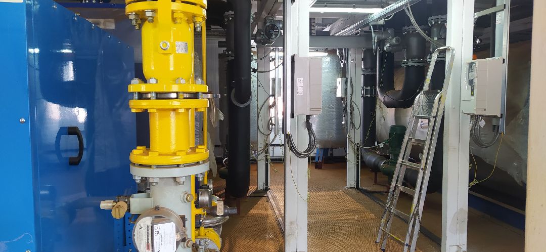 Строительство, теплотрасса, Щёлково, Бахчиванджи, котельная