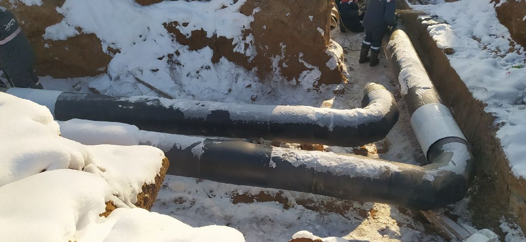 Строительство, теплотрасса, Щёлково, Бахчиванджи, котельная