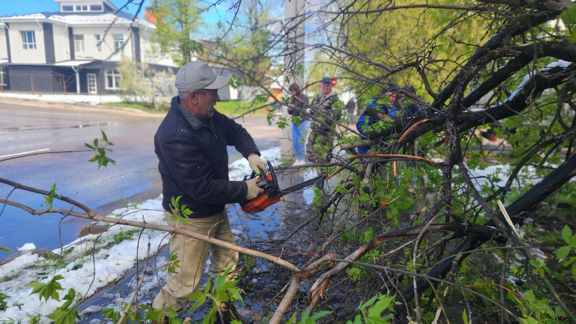 волоколамск, снегопад, жкх,