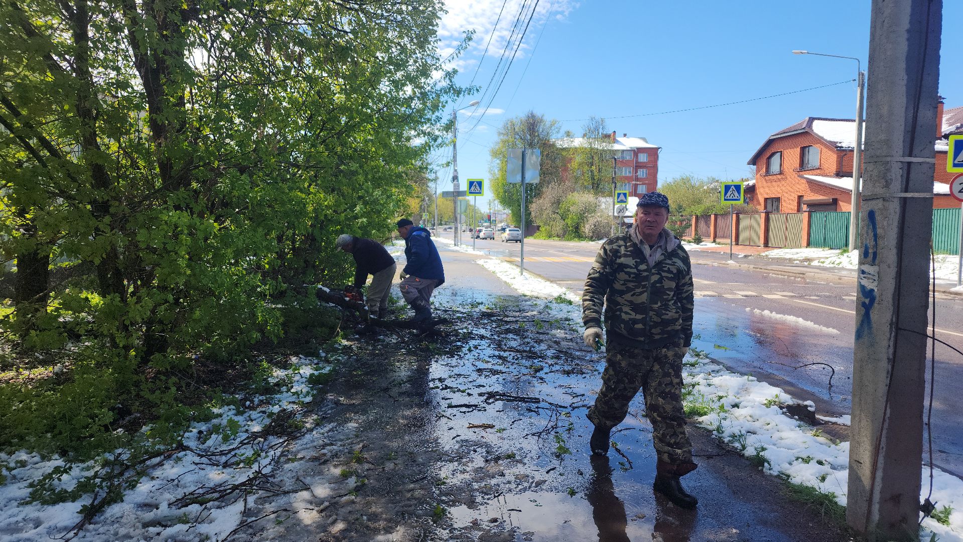 волоколамск, снегопад, жкх,