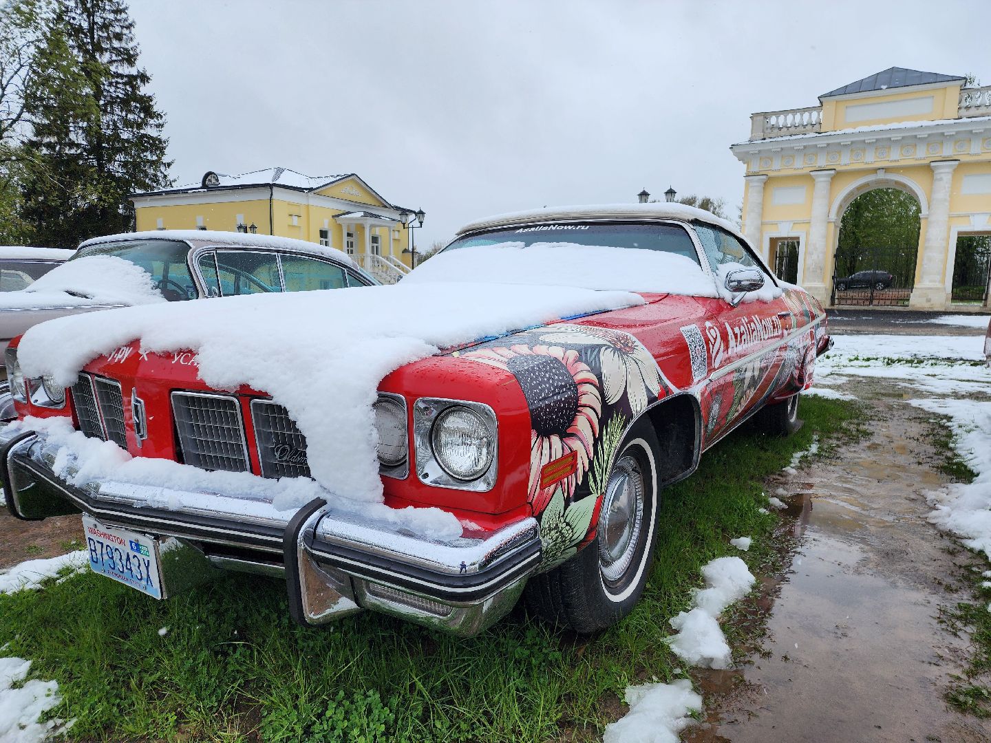 фрязино, усадьба гребнево, ретро-авто, майские праздники, открытие выставки,