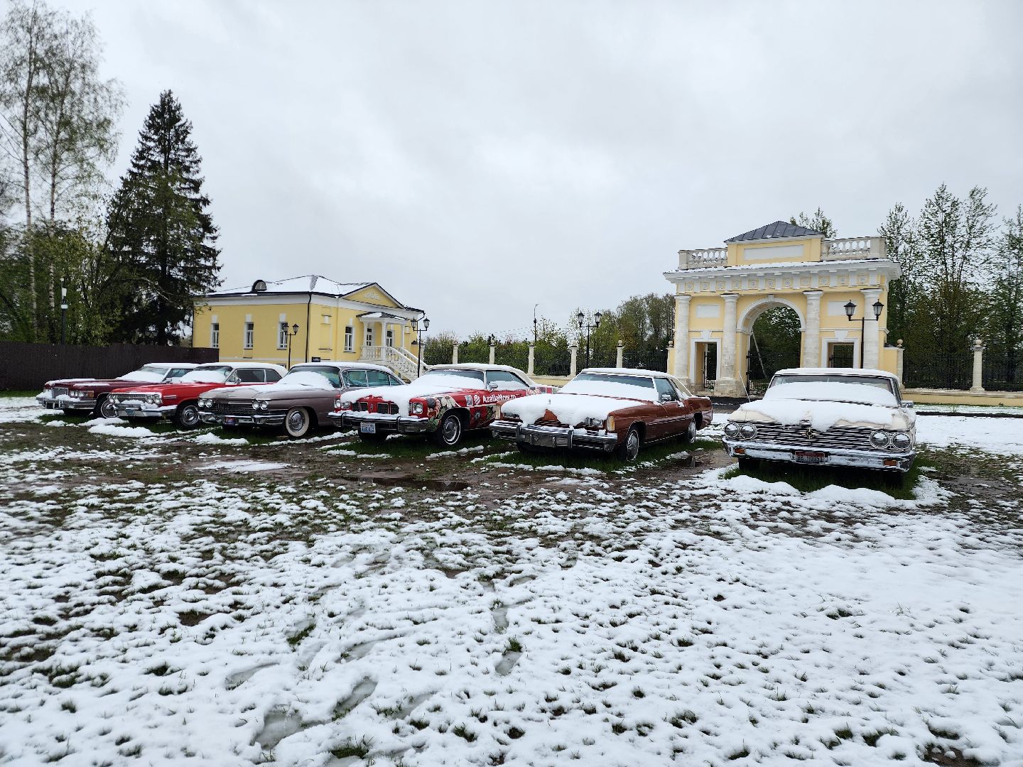 фрязино, усадьба гребнево, ретро-авто, майские праздники, открытие выставки,