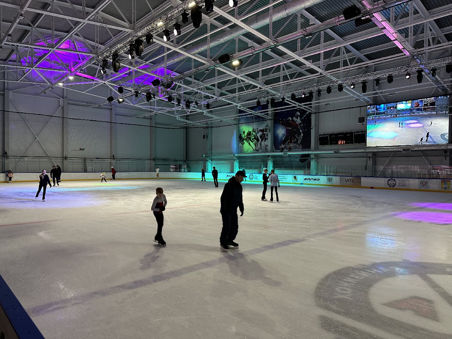 каток, домодедово, непогода,