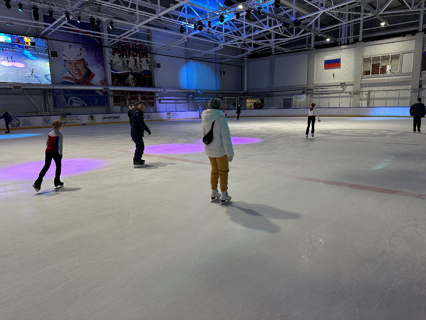 каток, домодедово, непогода,