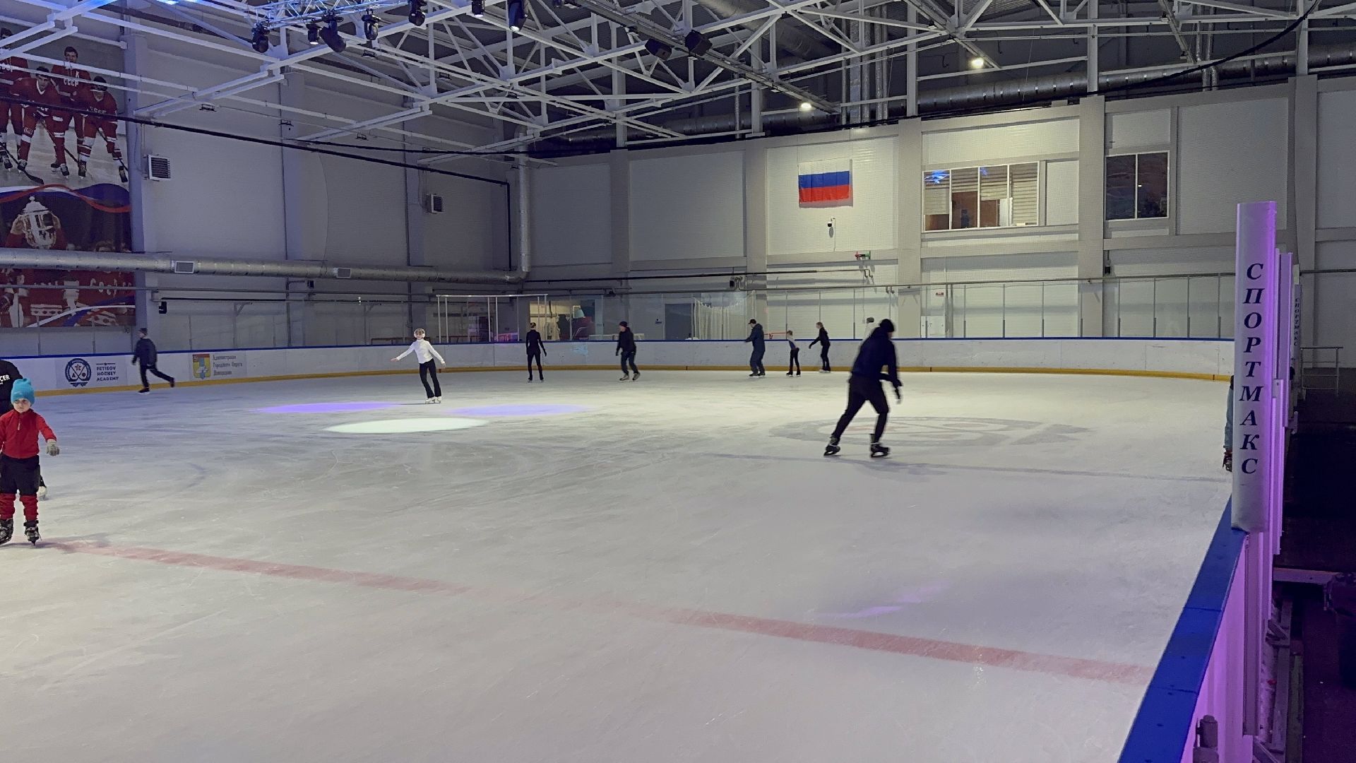 каток, домодедово, непогода,