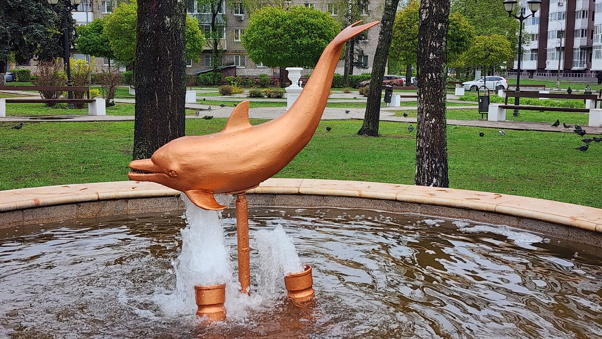 благоустройство, благоустройство территории, сквер, Старая Купавна, Богтродский городской округ,