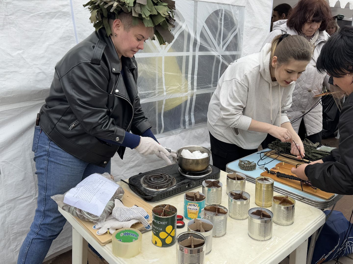 фонд защита балашиха, мастер-класс по плетению браслетов выживания,