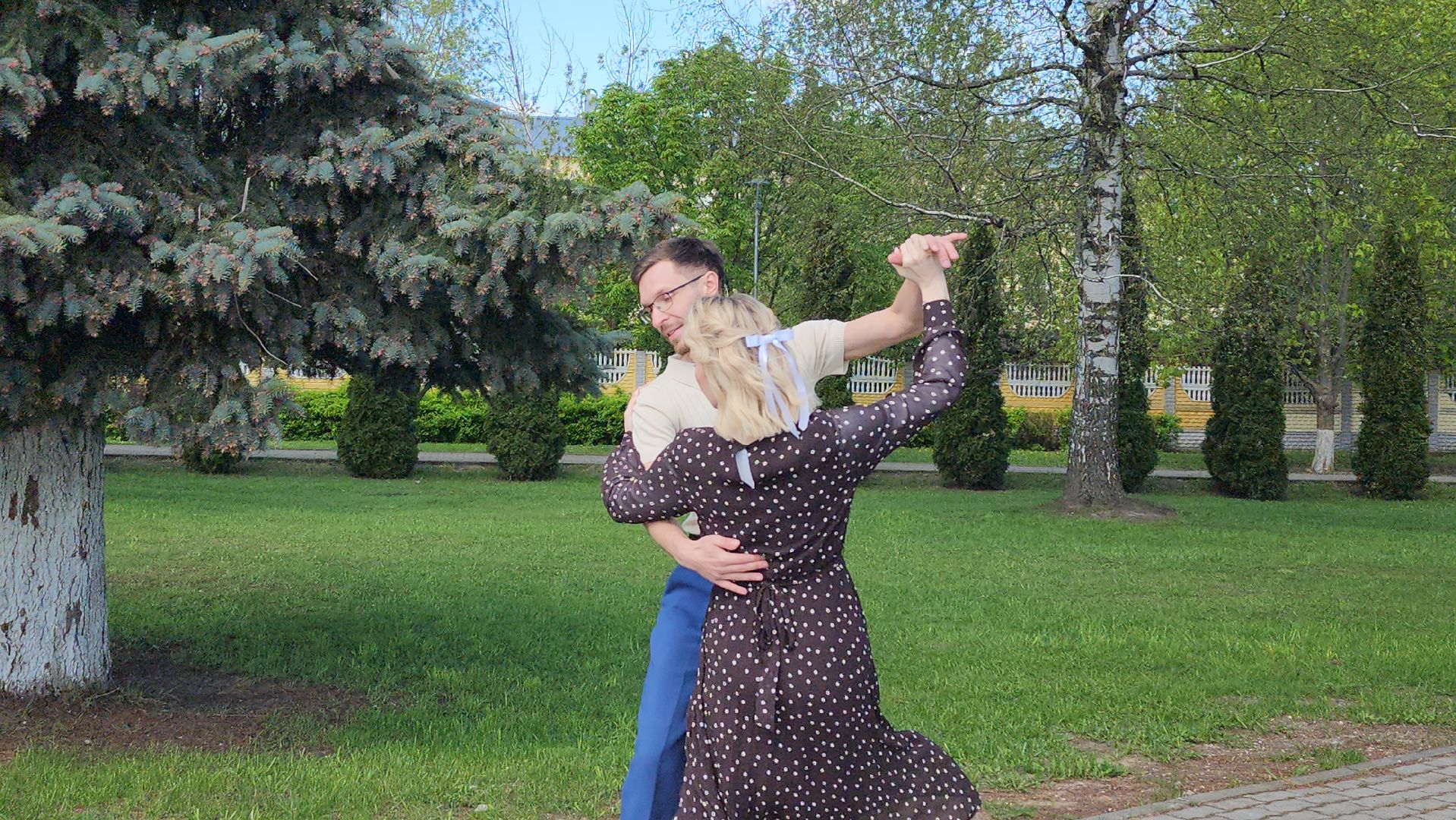 вальс победы, танцевальный флешмоб, день победы,  рабочий поселок обухово, богородский городской округ,