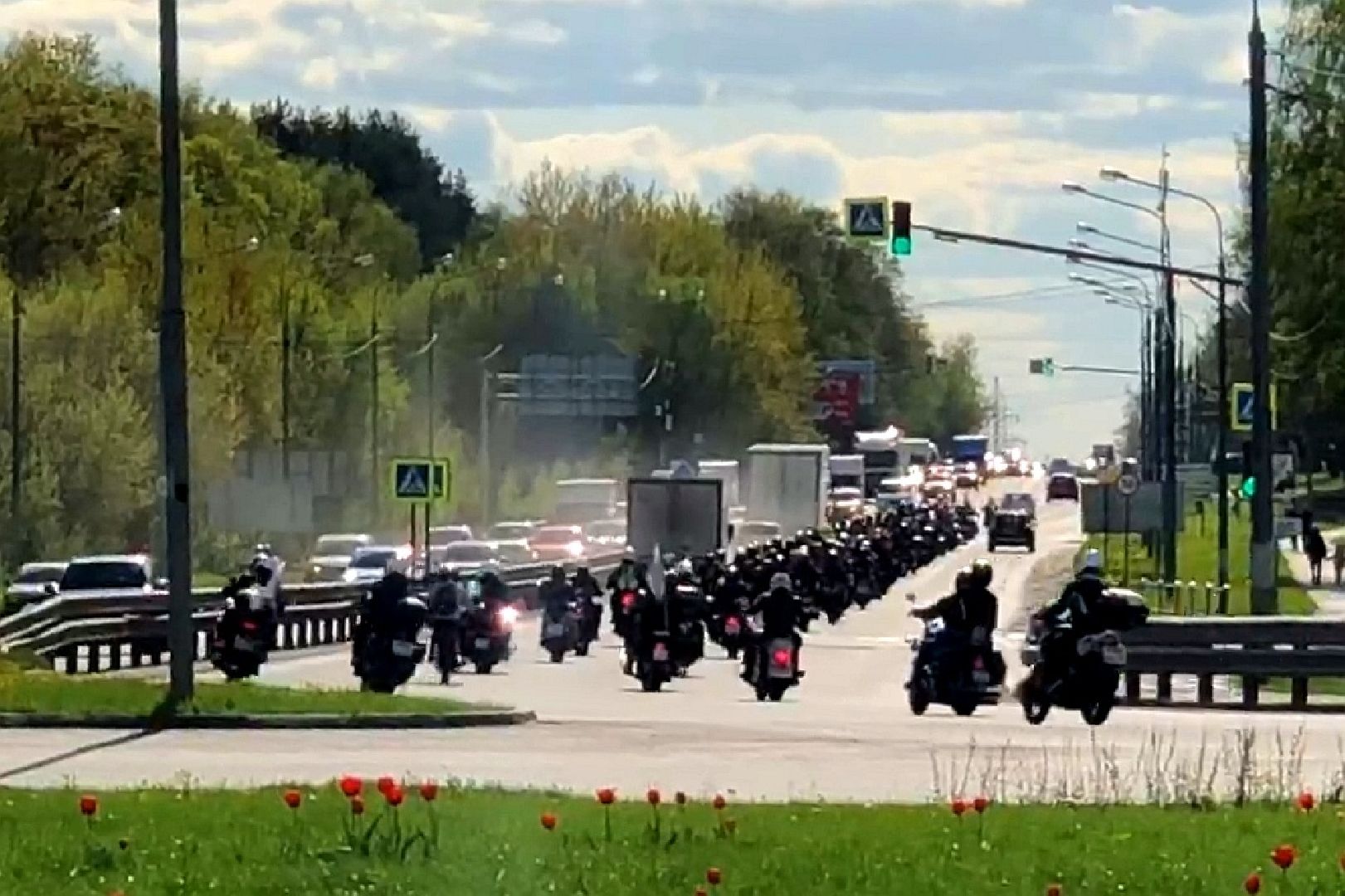 Подольск, байкеры