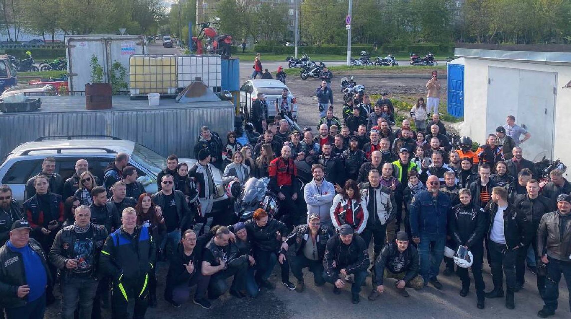 Подольск, байкеры
