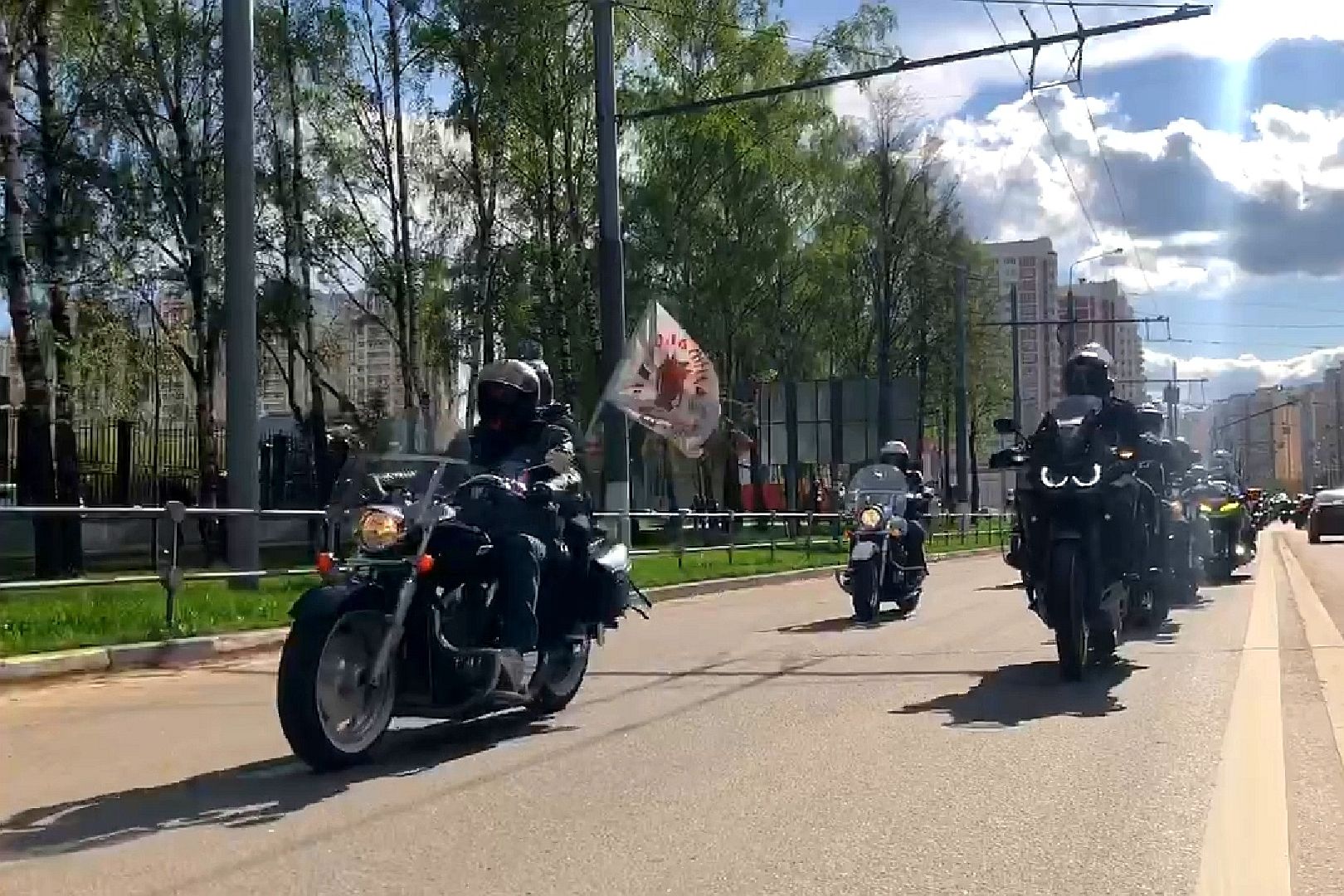 Подольск, байкеры