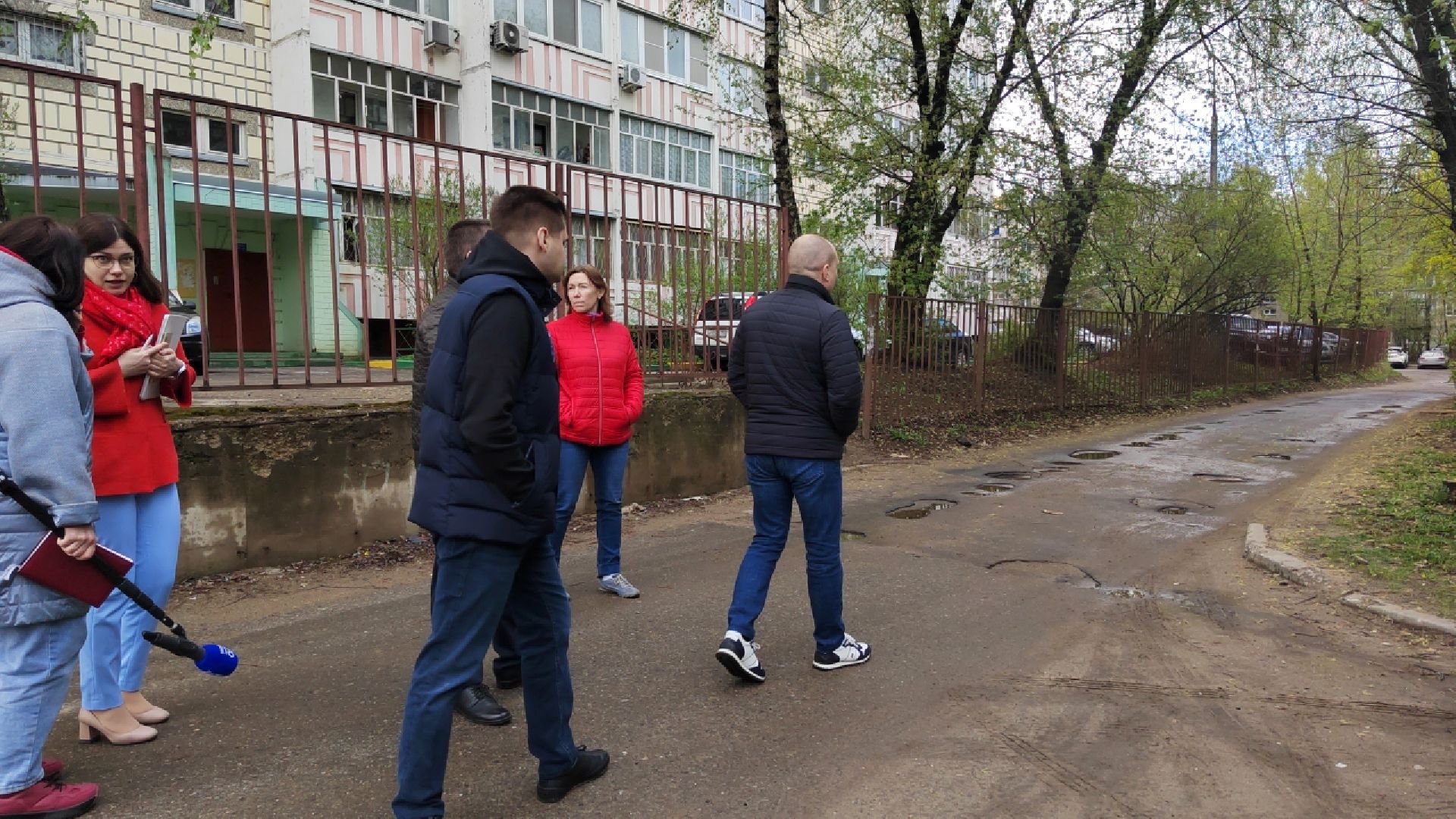 Пушкино, Ивантеевка, Пушкинский округ, благоустройство, жкх, мкд, чистый двор, весна в Подмосковье