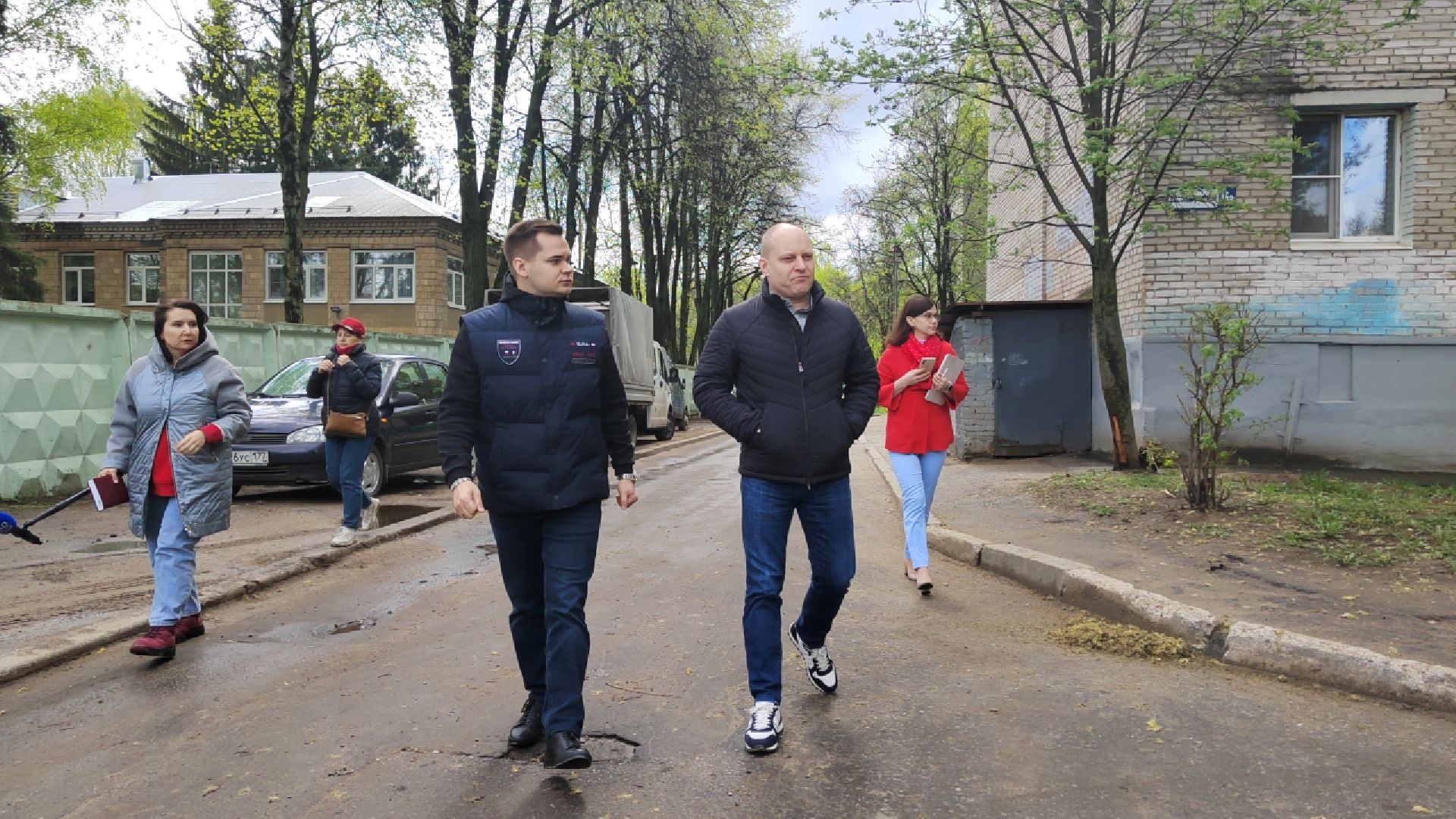 Пушкино, Ивантеевка, Пушкинский округ, благоустройство, жкх, мкд, чистый двор, весна в Подмосковье