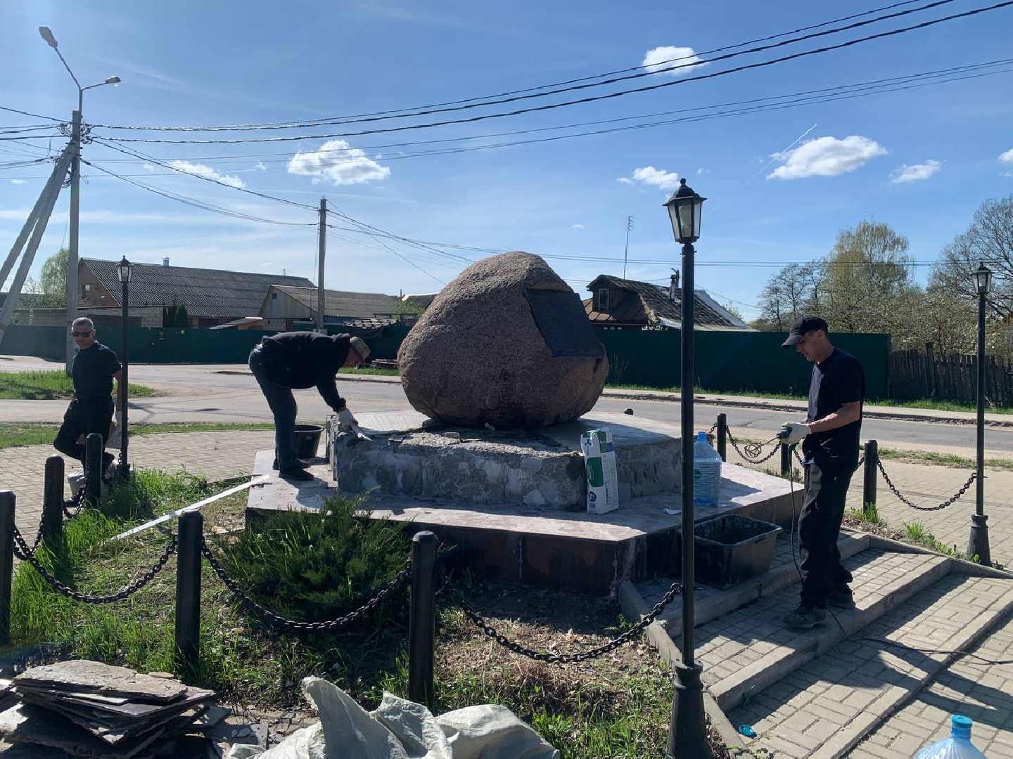 День Победы, памятник ВОВ, лосино-петровский,