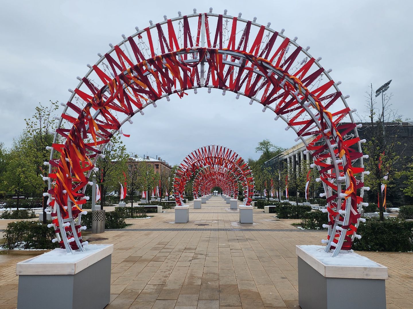 королёв, благоустройство в королеве, космическая столица россии, центральная городская площадь в королеве,