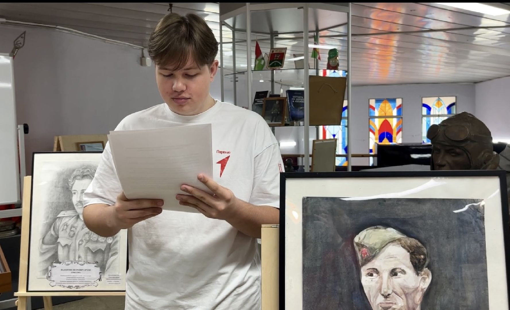 наро-фоминск, музей в наро-фоминске, фронтовые письма, движение первых наро-фоминск, 80 лет победе,