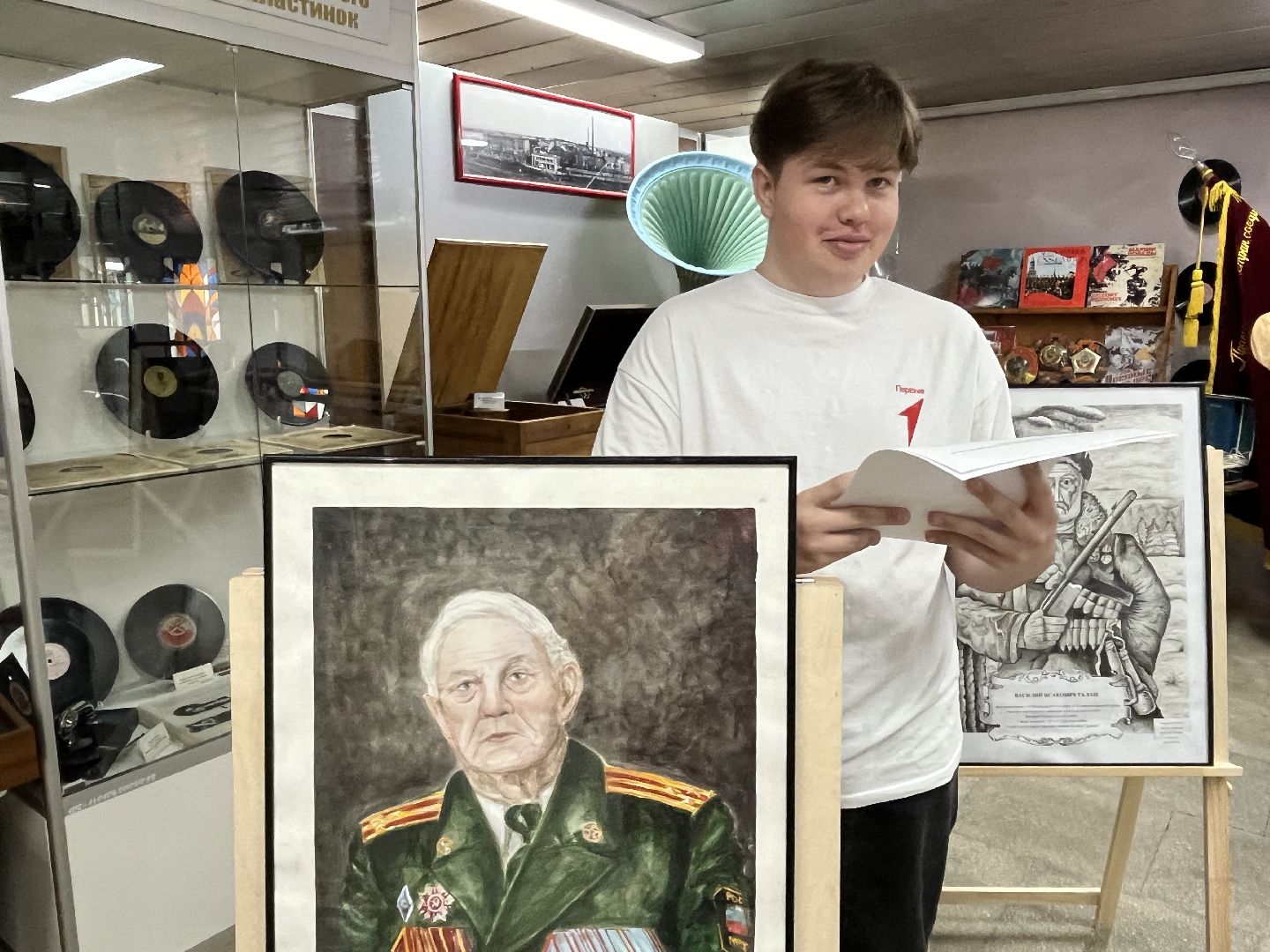 наро-фоминск, музей в наро-фоминске, фронтовые письма, движение первых наро-фоминск, 80 лет победе,