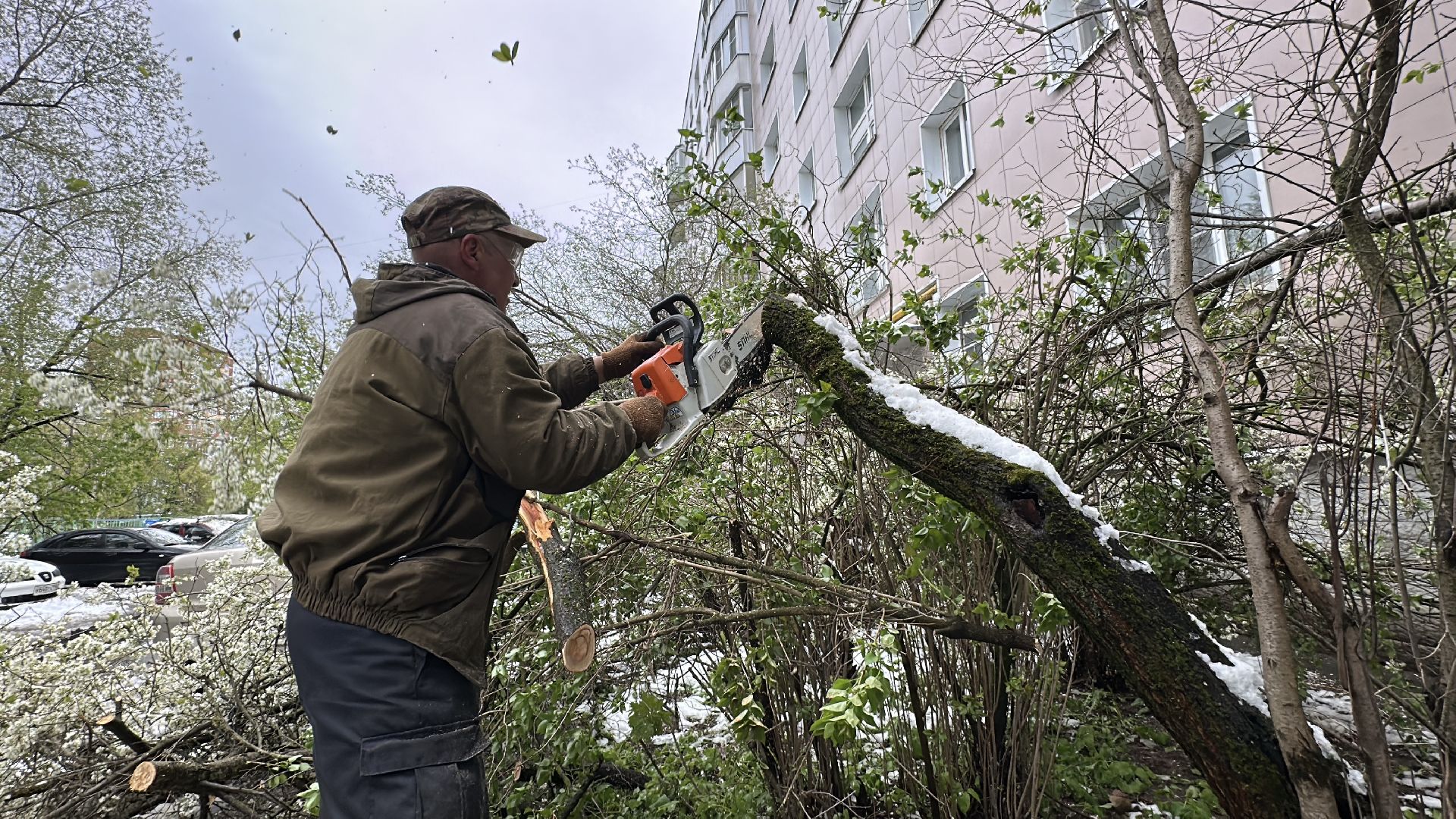 клин, общество, жкх, чп, устранение последствий снегопада,