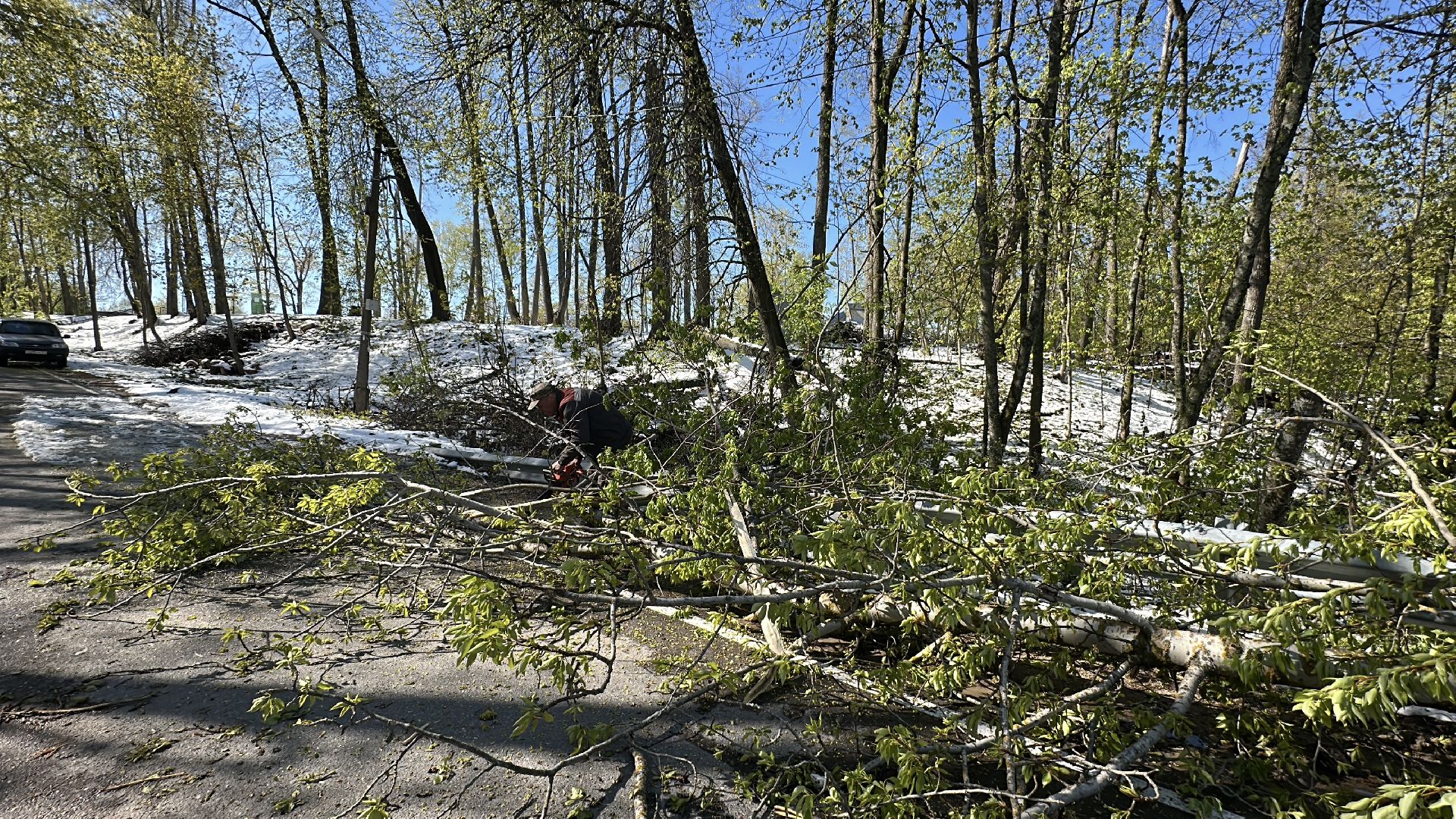 клин, общество, чп, жкх, устранение последствий снегопада,